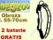 Obroża świecąca migająca LED smycz dla psa 55-70cm