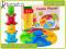 KOLOROWE EDUKACYJNE PUZZLE UKŁADANKA KUBECZKI