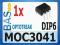 Optotriak _ MOC3041 _ DIP6