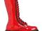 DR MARTENS- GLANY - R.37 - MARTENSY 9733 RED ROUGE