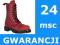 PROMOCJA!!! Czerwone Glany -KMM-(36-46) Rozmiar 39