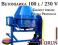 OKRUCH BETONIARKA 100L / 230 V POLSKA - KORBA