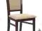 Krzesło drewniane Bukowe FRANCO Kolor CiemnyOrzech