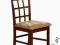 KRZESŁO JONNY BIS TAPICERKA DREWNO CZEREŚNIA STOL