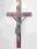 Krzyż Stary Z Mosiężnym Chrystusem 51x27cm