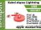 KABEL USB Lightning  iPhone 5 iPad Mini 8p kolor