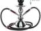 SHISHA PUMPKIN SILVER&amp;BLACK- 2 WĘŻE (63643)