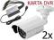 Monitoring Karta DVR 2 x Kamera Akcesoria Komplet