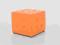 Pufa Pomarańczowa Skóra Ekologiczna a29997