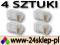 RJ45X4 WTYK KOŃCÓWKA SKRĘTKA RJ45 8P8C 4 SZTUKI