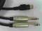 SHELLER kabel   wtyk DIN5 / 2xJack 6.3mono   1m