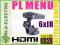 KAMERA SAMOCHODOWA FHD PL MENU 6XIR HDMI AV OUT FV