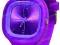 HIT - Zegarek Jelly Watch - SILIKONOWY - FIOLETOWY