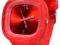 HIT - Zegarek Jelly Watch - SILIKONOWY - CZERWONY