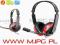 SŁUCHAWKI DO GRANIA PC LAPTOP SKYPE Z MIKROFONEM r