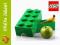 Pojemnik LEGO Śniadanie Lunch Zielony Śniadaniówka