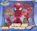 SQUINKIES SPIDER-MAN DOZOWNIK AUTOMAT + 4 FIGURKI