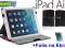 ETUI Apple iPAd AIR 5 +Folia 2szt. Skóra Nowe 24h