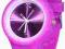Zegarek Okrąg Jelly Watch - SILIKONOWY - FIOLETOWY