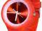 Zegarek Okrąg Jelly Watch - SILIKONOWY - CZERWONY