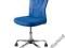Obrotowy FOTEL Biurowy KRZESŁO Biuro - NIEBIESKI