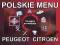 POLSKIE MENU Peugeot Citroen RT3 RT4 RT5 Mapa