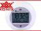 Zegar budzik lcd XONIX z termometrem RC 192 biały