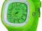 HIT - Zegarek Jelly Watch - FLOWER - ZIELONY