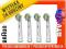 BRAUN ORYGINAŁ ORAL-B 4 szt KOŃCÓWKA 3D WHITE 18-4