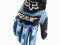 Rękawice FOX Dirtpaw Race Blue OFF-ROAD Hit 2013