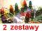 Lampki choinkowe świeczki- 2 ZESTAWY PRL na części