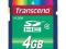 Karta pamięci SDHC Transcend, 4 GB, class 4