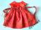 F+F elegancka PIĘKNA STYLOWA sukienka RED r. 80/86