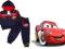 DISNEY CARS AUTA DRES KOMPLET SPODNIE BLUZA 2L 92