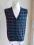 TOMMY HILFIGER kamizelka sweter krata L NOWA