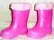 KALOSZE OCIEPLANE  gumaki dla dziewczynki roz26-27