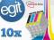 10x TUSZ DRUKARKI EPSON Stylus DX9400 DX9400F egit