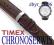 Mocny brązowy pasek do zegarka TIMEX T2N565 - 20mm