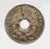 @ INDOCHINY FRANCUSKIE, 5 CENTIMES 1924 RZADKIE @