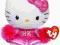 HELLO KITTY- Maskotka 15cm - Różowa Cheerleader'ka