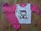Śliczna piżama dziewczęca różowa Hello Kitty 116
