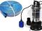 POMPA DO WODY BRUDNEJ Z PŁYWAKIEM 2950W + WĄŻ 100m