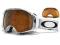 Oakley Airbrake White Black Iridium/Persimmon