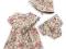 C&amp;A KOMPLET SUKIENKA MAJTKI KAPELUSZ r.86