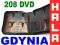 POKROWIEC ETUI  NA 208 PŁYTY PŁYT DVD CD GDYNIA