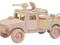 Puzzle drewniane 3D auto model Hummer /j157