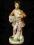 PRZEPIĘKNA PORCELANOWA FIGURKA PANICZ SYGNOWANA