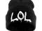 CZAPKA MODNA LOL KRASNAL BEANIE NAPISY BLOGEREK