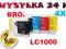 Brother LC-1000 LC1000 LC-970 LC970 DCP-130C 4szt!