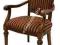 KRZESŁO drewno DREWNIANE eleganckie retro pałacowe